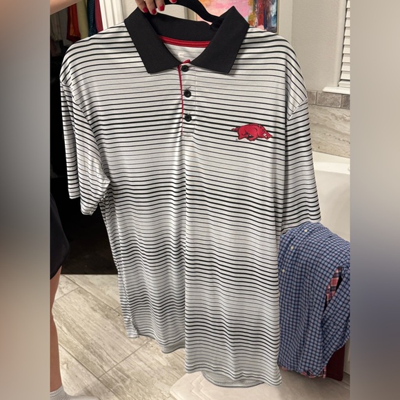 Men’s Arkansas Performance Polo - Picture 1 of 3